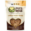 6-PACK OF Organic Granola Cashew Butter Hemp, Pure Bliss Organics
