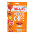 12-PACK OF Chip Veggie Cheddar Brad's Plant Based 3 oz