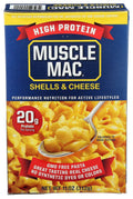 12-PACK OF PASTA MIX SHELLS AND CHEESE, HIGH PROTEIN