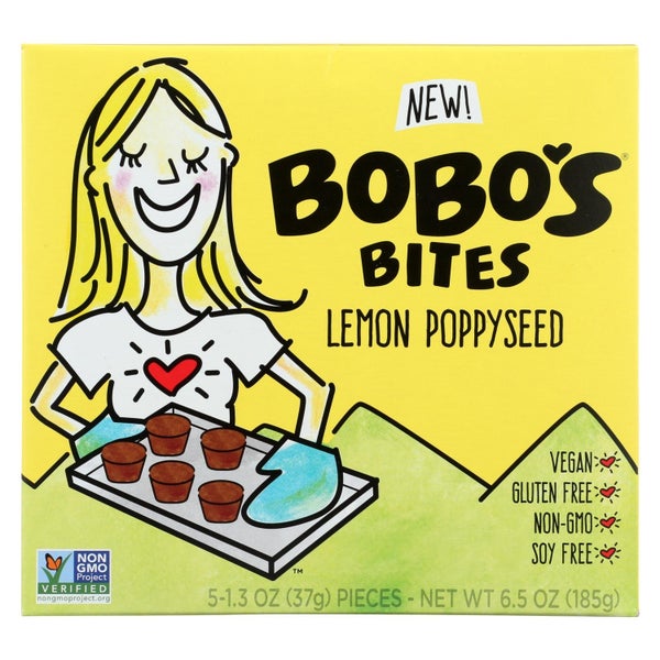 30-PACK OF SNACK BAR OAT LEMON POPPYSEED