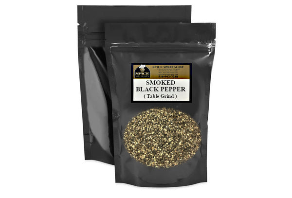 12-PACK OF Smoked Black Pepper ( Table-Grind ) - 12 Pack of 10 oz. Bags