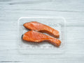 2-PACK OF Container Disp Meat Tray Clear 8x5.9x1.4" 700 counts
