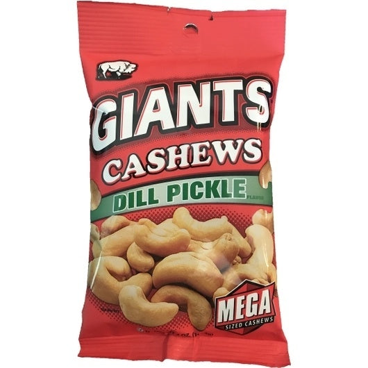 8-PACK OF Giants Cashews Dill Giant Snacks Inc, 8 - 4 Oz
