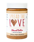 6-PACK OF Almond Butter Crunchy, Unsalted, 6 x 16 oz (K)