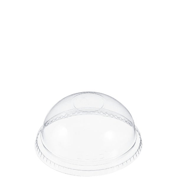 10-PACK OF LID PLAS DOME NOHOLE F/9-22OZ
