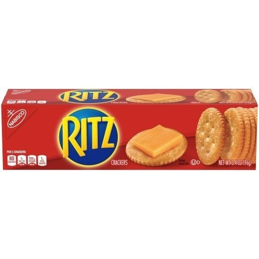 12-PACK OF Nabisco Original Crackers Mondelez Intl Snacks, 12 - 3.4 Oz