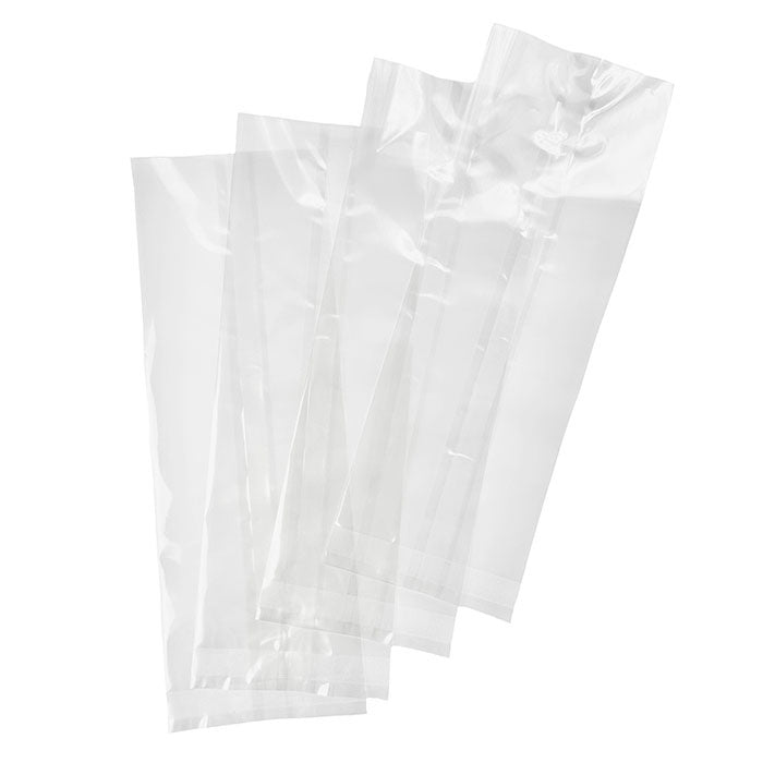 1000-PACK OF BAG CELLOPHANE 3 x 8" Compostable Flat Cellophane Bags | 1000 count