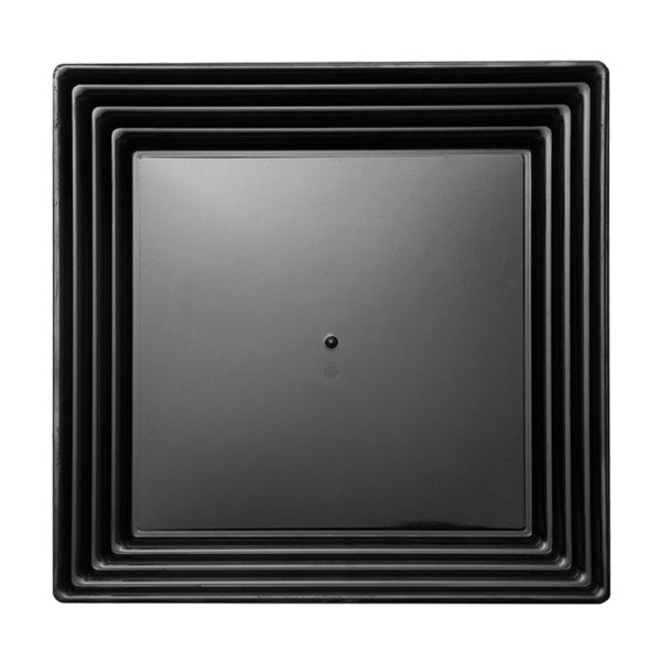 16-PACK OF Tray Disposable 12" x 12" Groove Rim