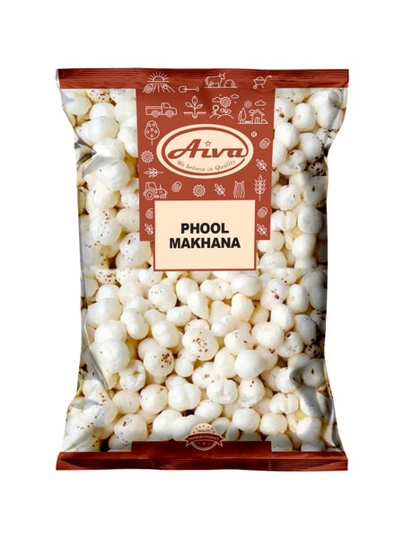 20-PACK OF Phool Makhana (Fox Nut / Popped Lotus Root Seed / Popped Water Lily Seeds), Aiva Products