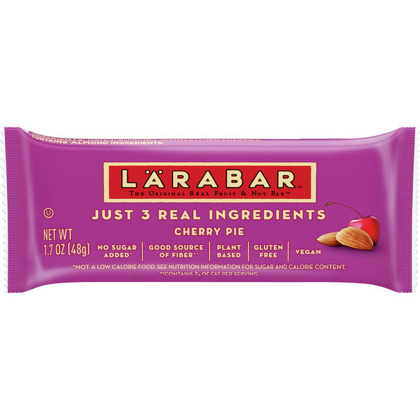 64-PACK OF BAR NUTRITIONAL CHR PIE GLTN F