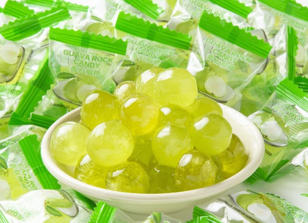 48-PACK OF Candy Rock, Guava GT, New Midori Trading