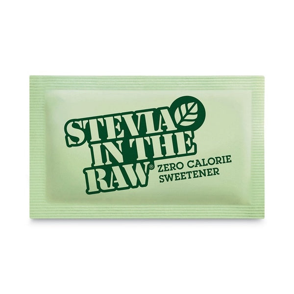 400-PACK OF Sweetener Liquid Stevia In The Raw 100% Natural Zero-Calorie Sweetener Packets - 400 Count (0.035 oz Each) for Tea and Coffee