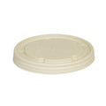 20-PACK OF LID PLAS FLT WHT HOT 6-16OZ
