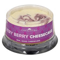 12- PACK OF 3" Very Berry Cheesecake Chuckanut Cheesecake Co., 12 - 3.5 Oz