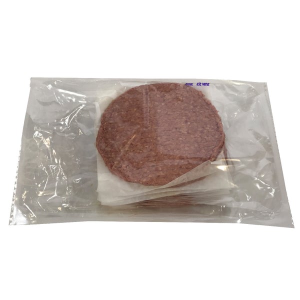 4 OZ-PACK OF BEEF GRND 75 JMBO GF FZ