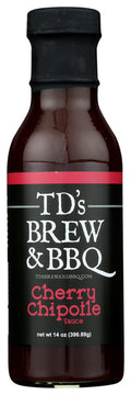 12-PACK OF SAUCE BBQ CHERRY CHIPOTLE 14 OUNCE - CASE OF 12