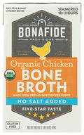 6-PACK OF Broth Chicken Bonafide 16.9 fo