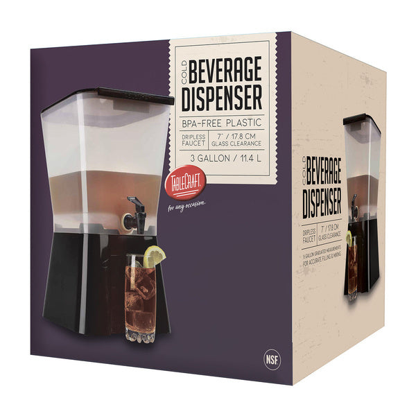 2 CT-PACK OF DISPENSER BEVERAGE PLAS 3 GAL