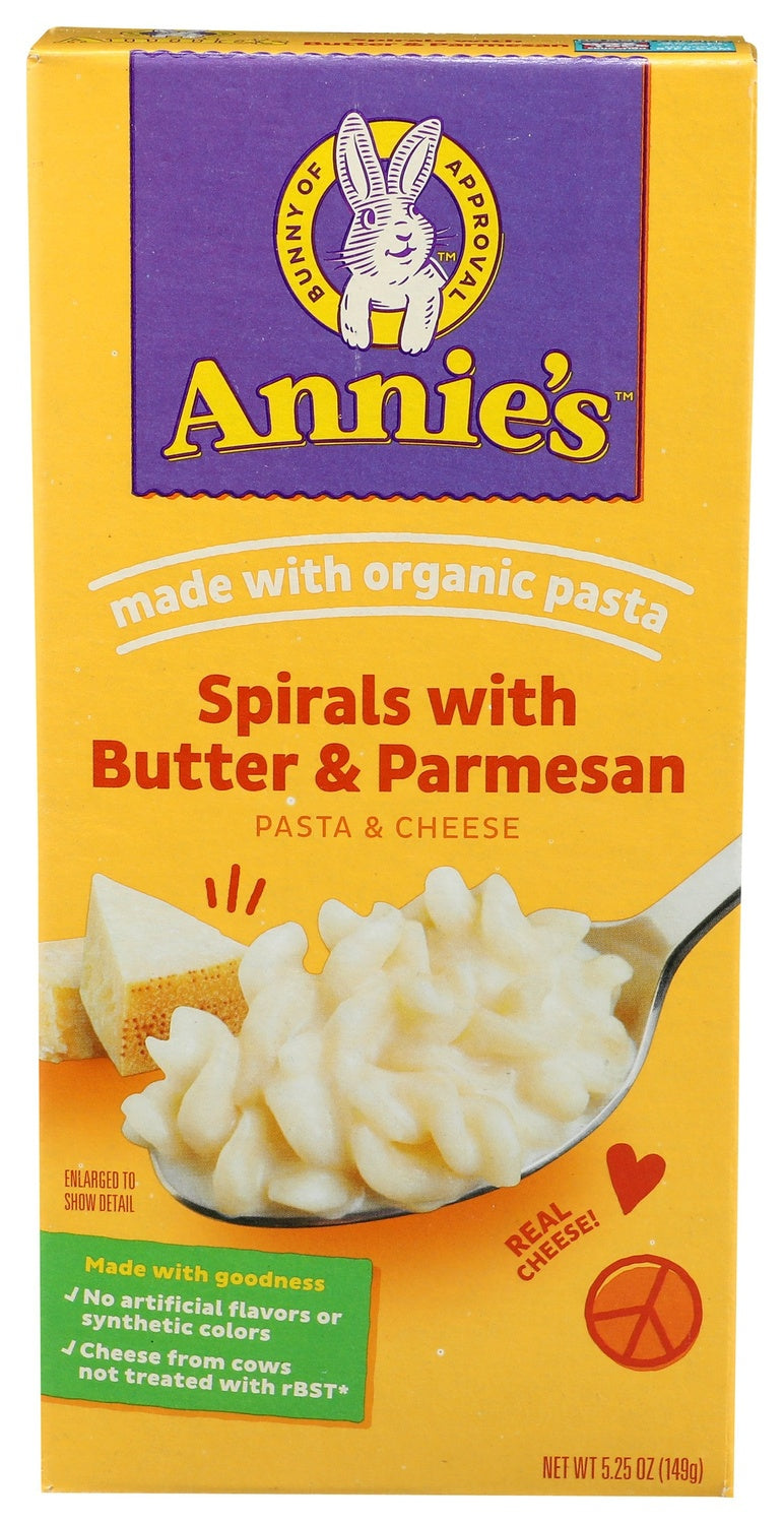 12-PACK OF PASTA NOODLE SPIRALS WITH BUTTER AND PARMESAN