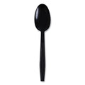 1000-PACK OF Boardwalk Heavyweight Wrapped Polypropylene Teaspoons - Black, 1000 Count for Convenient Dining and Events