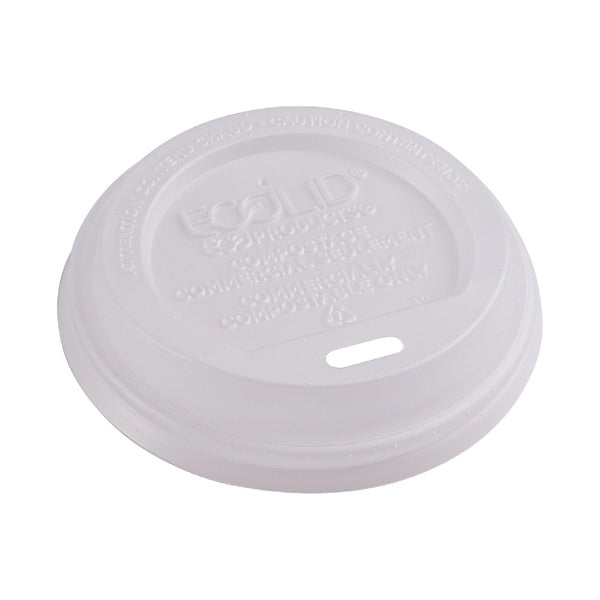 16-PACK OF LID FLAT HOT CUP 8 OZ