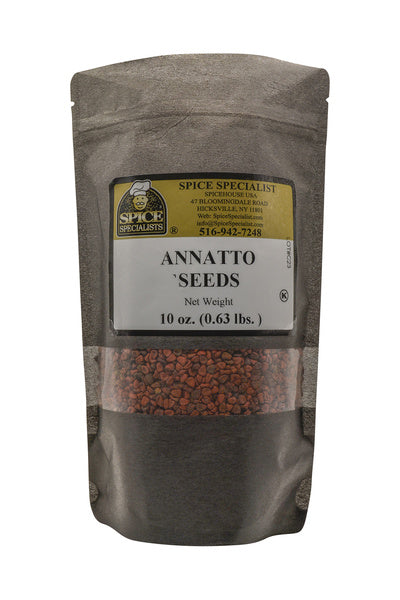 12-PACK OF Annatto Seeds Whole - 12 Pack of 10 oz. Bags