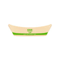 500-PACK OF Tray Food Karat Earth 3.0 lb Bamboo Natural Food Tray, Generic Print - 500 pcs