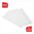 150-PACK OF Towel Wypall WypAll 6280 X80 Antimicrobial Hydroknit Foodservice Towels - 12" x 23.4" Unscented White/Blue Stripe (150 Towels per Carton)