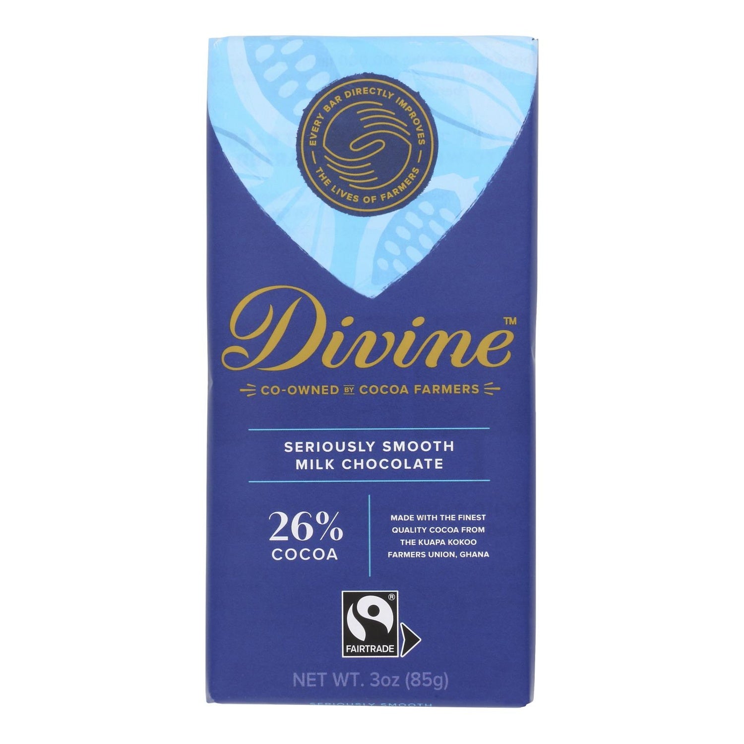 12-PACK OF CHOCOLATE BAR 26% COCOA