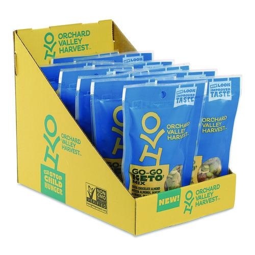 14-PACK OF SNACK MIX GO-GO KETO MIX, 1.85 OZ BAG