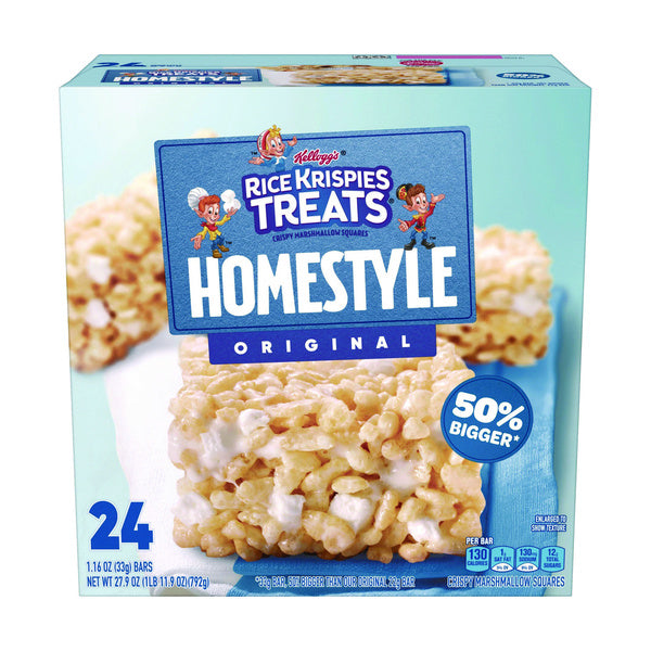 24-PACK OF SNACK BAR CRISPY MARSHMALLOW 24 OUNCE - CASE OF 24