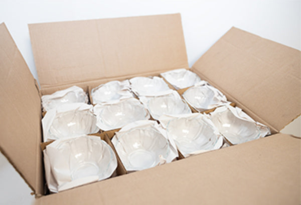 7.5"-PACK OF PLATE GLASS DSRT FLEUR 7.5 IN