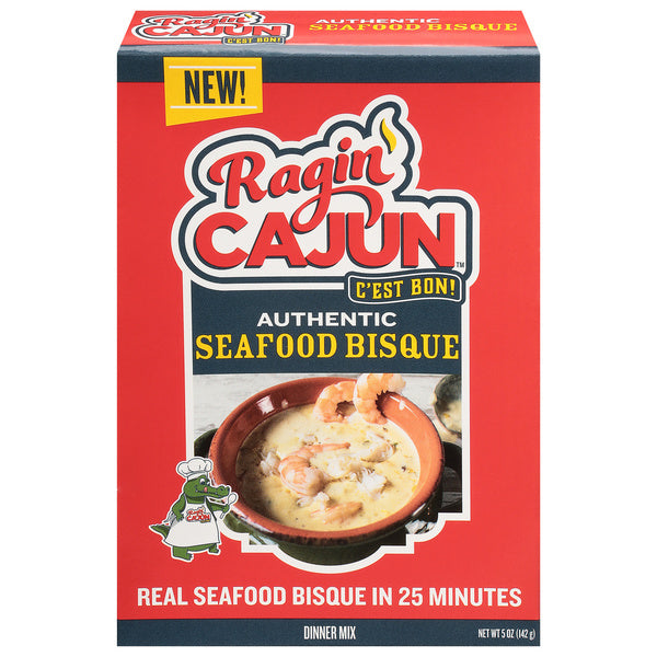 6-PACK OF BISQUE BASE AUTHETIC, SEAFOOD, NO MSG CASE OF 6