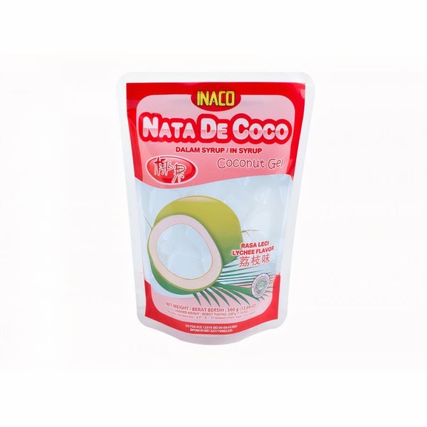 24-PACK OF Coconut Gel Nata De Coco Lychee, Takari International