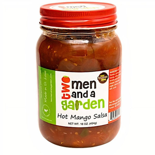 6-PACK OF Salsa Hot Mango, Two Men and a Garden