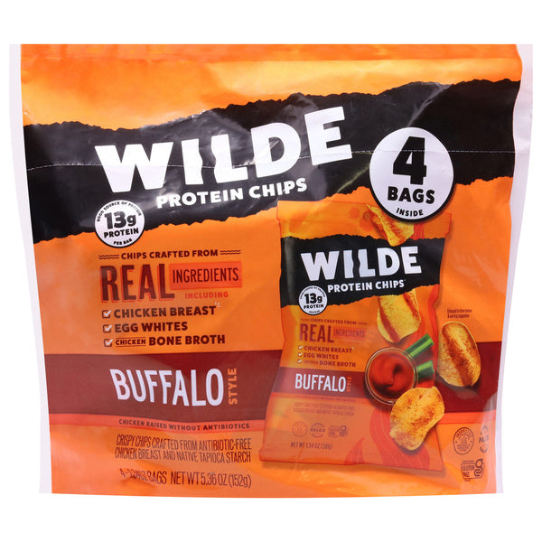 24-PACK OF SNACK CHIP PROTEIN, BUFFALO STYLE