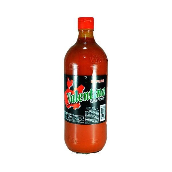 12-PACK OF Sauce Hot Black Label Valentina 34 oz