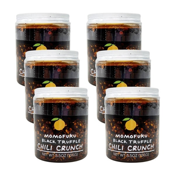 6-PACK OF Sauce Chili Black Truffle Momofuku 5.5 oz