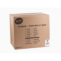 12 CT-PACK OF BOX DRAIN FREEZER WHITE