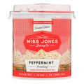 6-PACK OF Frosting White Peppermint Miss Jones Baking Co 11.98 oz