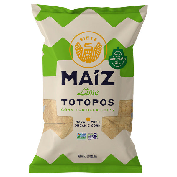 6-PACK OF CHIP TORTILLA CORN, LIME