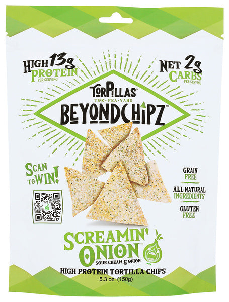 12-PACK OF TORTILLA CORN/FLOUR SOUR CREAM & ONION 5.3 OUNCE - CASE OF 12