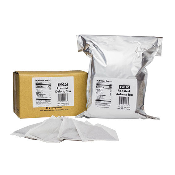 50-PACK OF Roasted Oolong Tea - Case of 50 bags