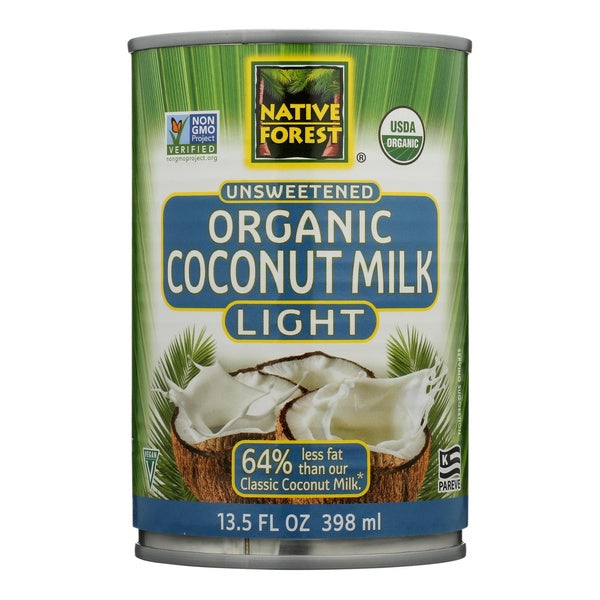 12-PACK OF Milk Coconut Bulk Native Forest 13.5 fz