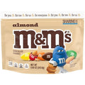 8-PACK OF Almond Stand Up Pouch M&M, 8 - 8.6 Oz