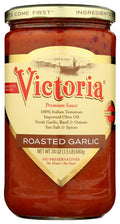 6-PACK OF Sauce Pasta Roasted Garlic Victoria 24 oz