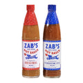 24-PACK OF Sauce Hot Zab's Mixed Original and St. Augustine Style Hot Sauce 6 fl. oz. 24 pack