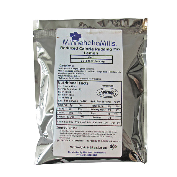 6-PACK OF MIX PUDDING LMN RDUC CAL SF