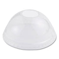 1000-PACK OF Lid Dome Eco-Friendly World Centric PLA Dome Cold Cup Lids - Clear - 1,000 Count Carton for Sustainable Beverage Service