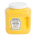 6-PACK OF MUSTARD YELLOW JUG